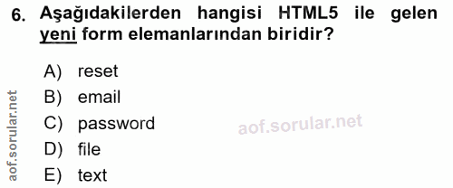 Soru 6