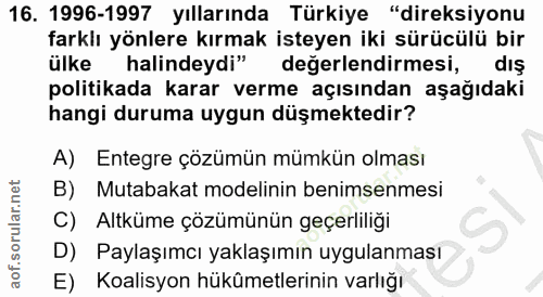 Soru 16