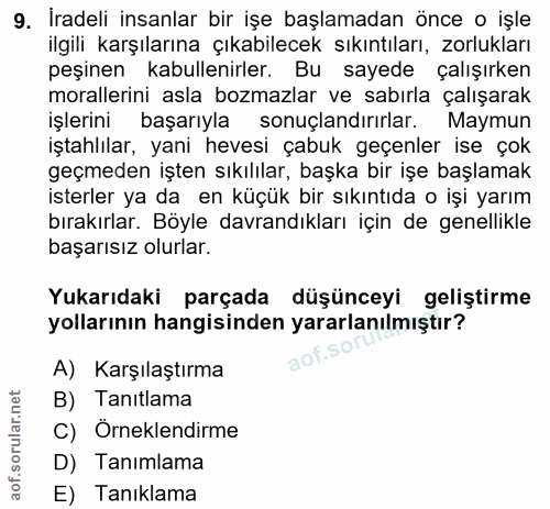 Soru 9