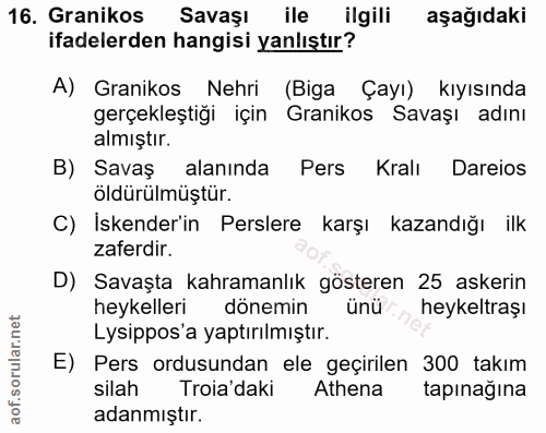 Soru 16