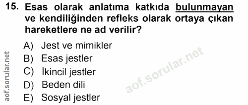 Soru 15