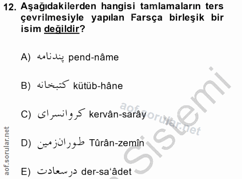 Soru 12