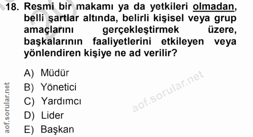 Soru 18