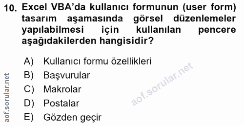 Soru 10
