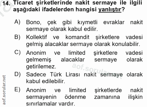 Soru 14