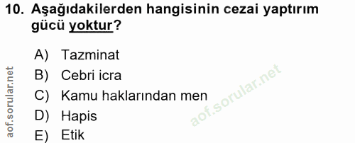Soru 10
