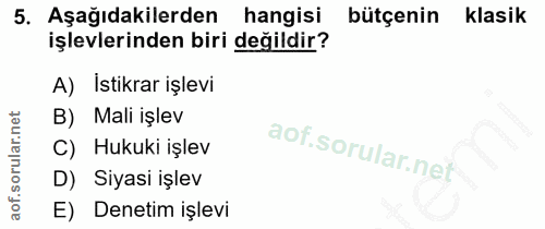 Soru 5