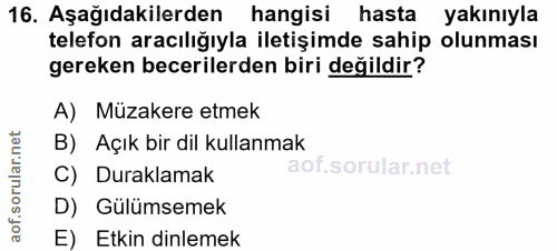 Soru 16