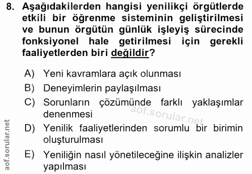 Soru 8
