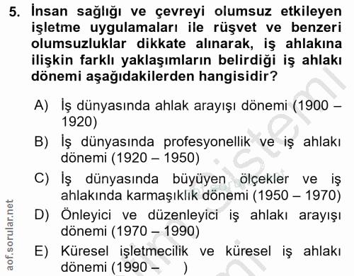 Soru 5