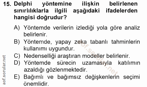 Soru 15