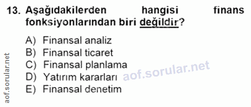 Soru 13