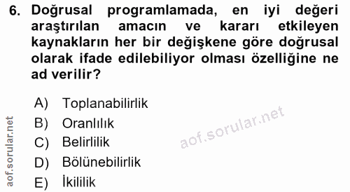 Soru 6