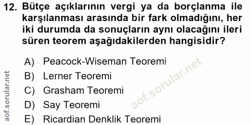Soru 12