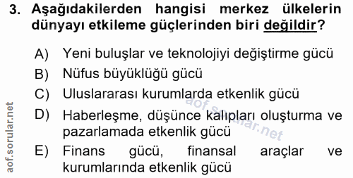 Soru 3