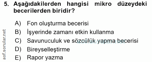 Soru 5