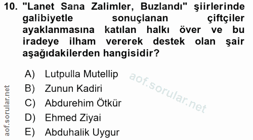 Soru 10