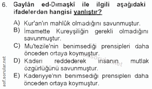 Soru 6
