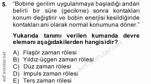 Soru 5