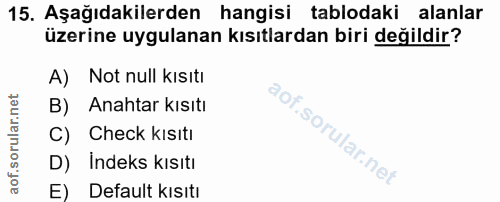 Soru 15