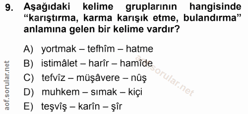Soru 9