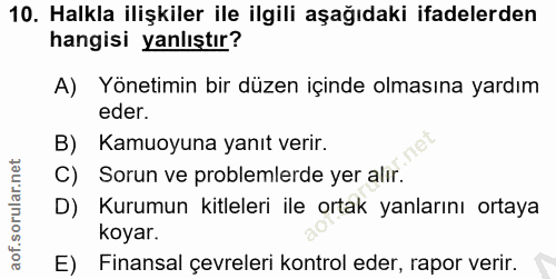 Soru 10