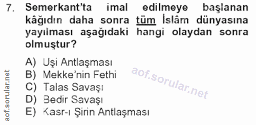 Soru 7