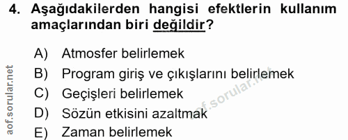 Soru 4