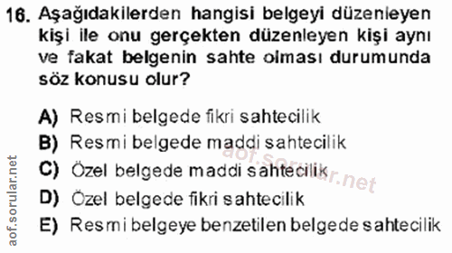Soru 16