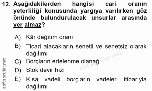 Soru 12