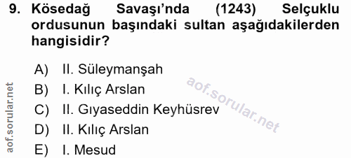 Soru 9