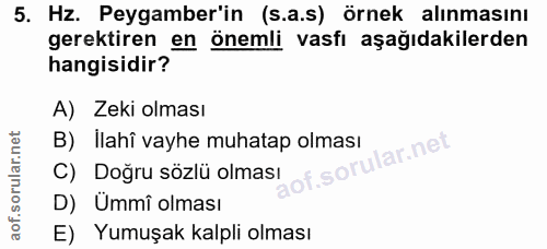 Soru 5