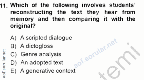 Soru 11