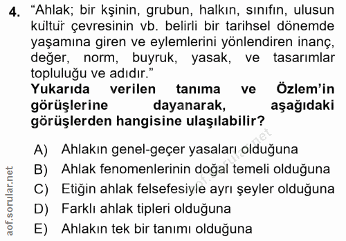 Soru 4