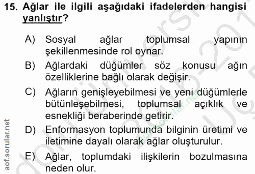 Soru 15