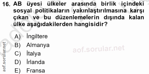 Soru 16