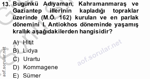 Soru 13