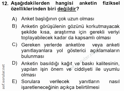 Soru 12