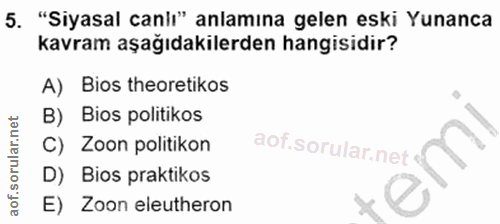 Soru 5