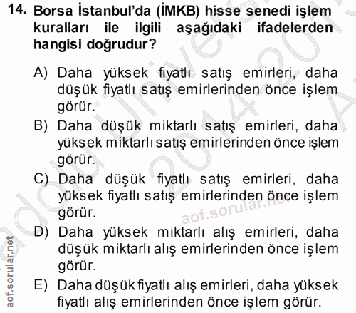Soru 14