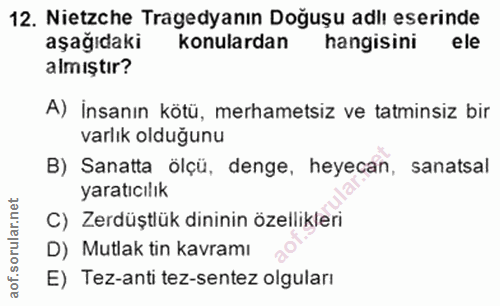 Soru 12