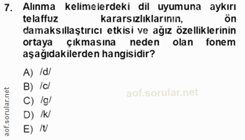 Soru 7