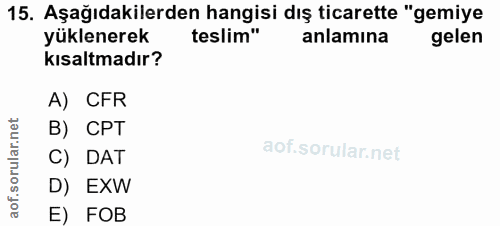 Soru 15