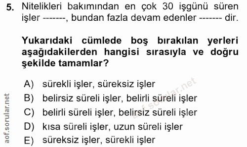 Soru 5