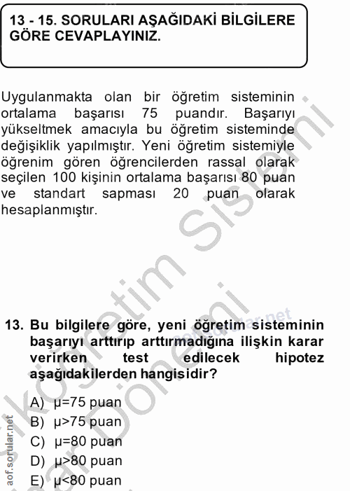 Soru 13