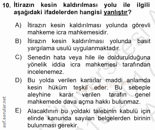 Soru 10