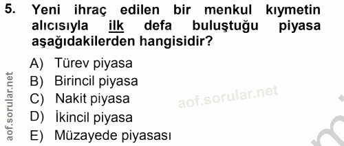 Soru 5