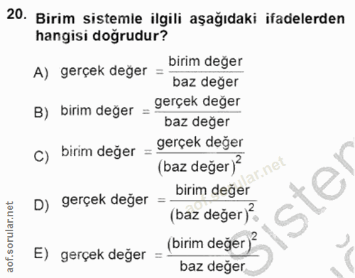 Soru 20