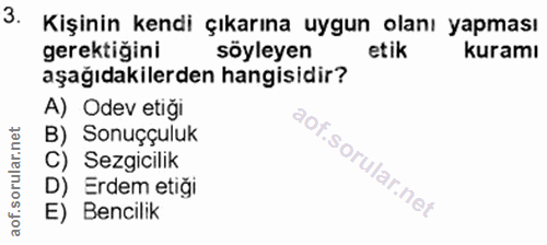 Soru 3