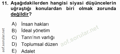 Soru 11